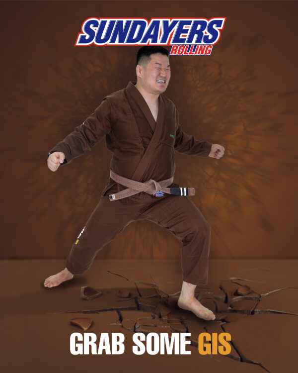 Sunday Grocery Store BJJ Gi Energy brown