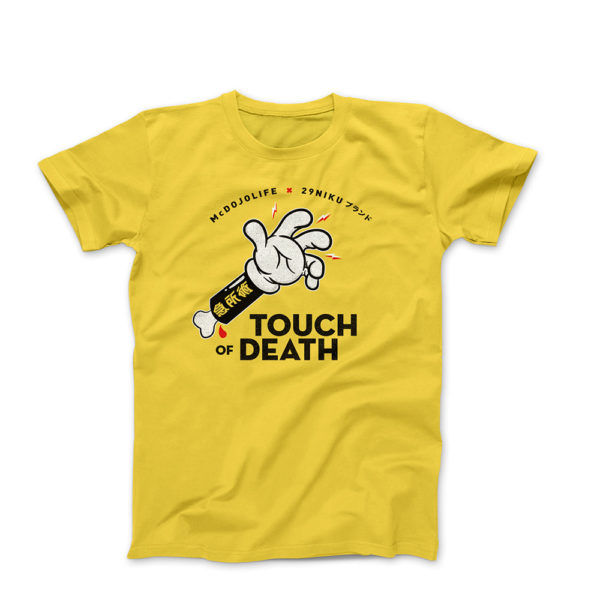 29NIKU x McDojoLife T shirt Touch Of Death gul