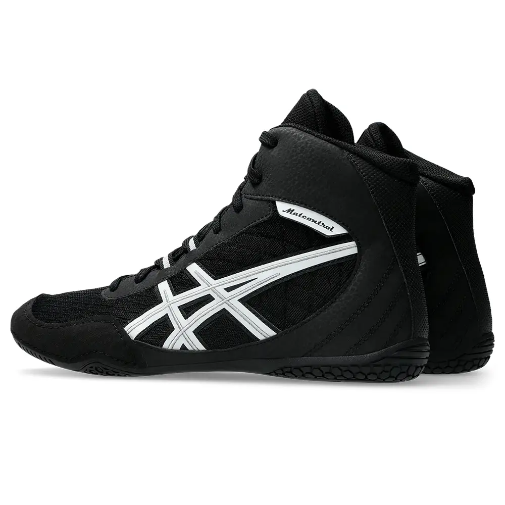 ASICS Wrestling Shoes Matcontrol 4 black:white 2a