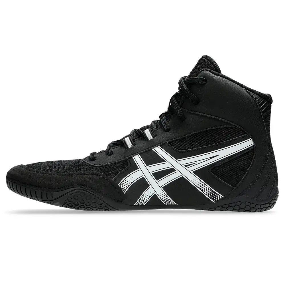 ASICS Wrestling Shoes Matcontrol 4 black:white 4a