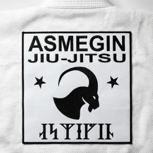 Asmegin Jiu jitsu påsömnad av patch kit