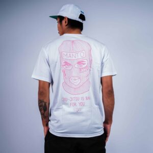 Manto x KTOF T-shirt Balaclava white