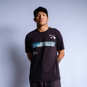 RVCA T-shirt Hawaii Bar Topo Camo