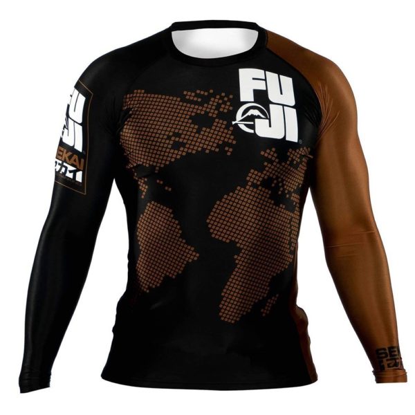 Fuji Rashguard Sekai 2.0 Ranked brun 4