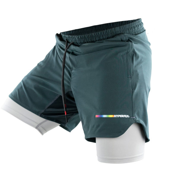 Hyperfly Athletic Shorts Icon grey 5