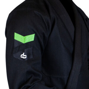 Hyperfly BJJ Gi Hyperlyte 3.5 black green 4