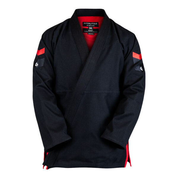 Hyperfly BJJ Gi Hyperlyte 3.5 svart/röd