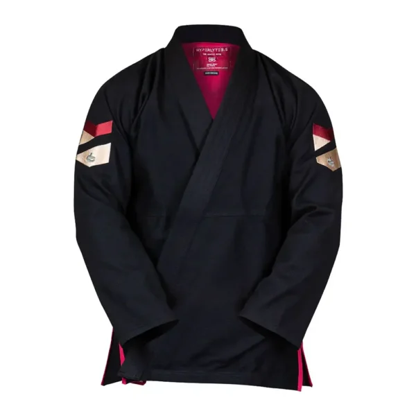Hyperfly BJJ Gi Hyperlyte 3.5 svart/vinröd
