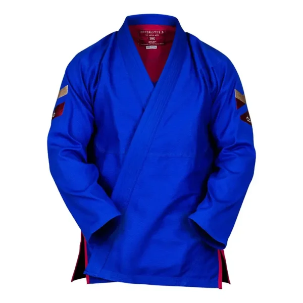 Hyperfly BJJ Gi Hyperlyte 3.5 blå/vinröd
