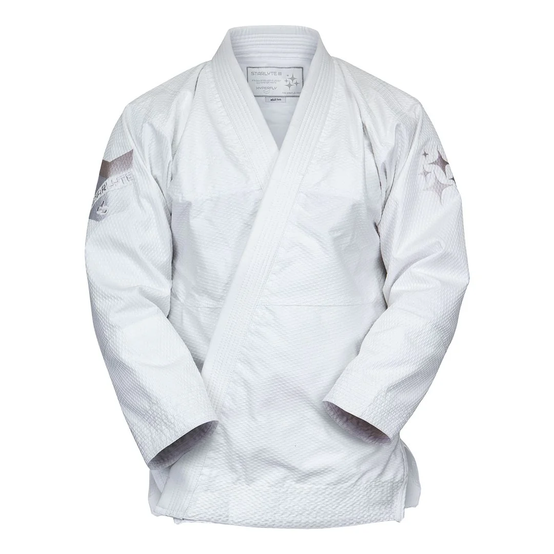 Hyperfly BJJ Gi Starlyte III whiteout 1