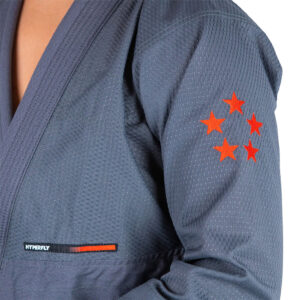 Hyperfly BJJ Gi Starlyte X grey infrared 4