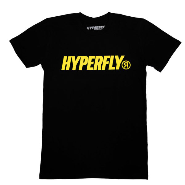Hyperfly T-shirt Svart/Gul