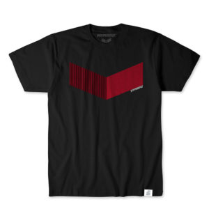 Hyperfly T-shirts Icon svart/röd