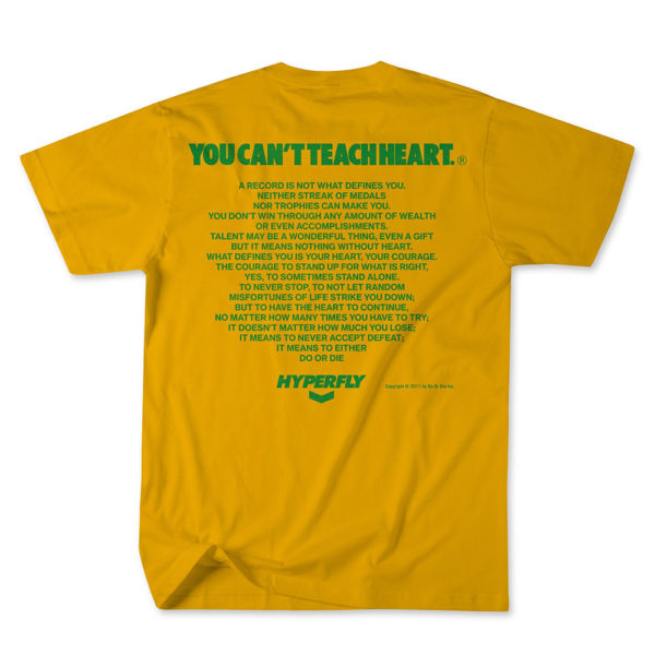Hyperfly T shirts Mantra Champion Edition guld 2