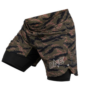 Hyperfly x One FC Shorts tiger camo 3