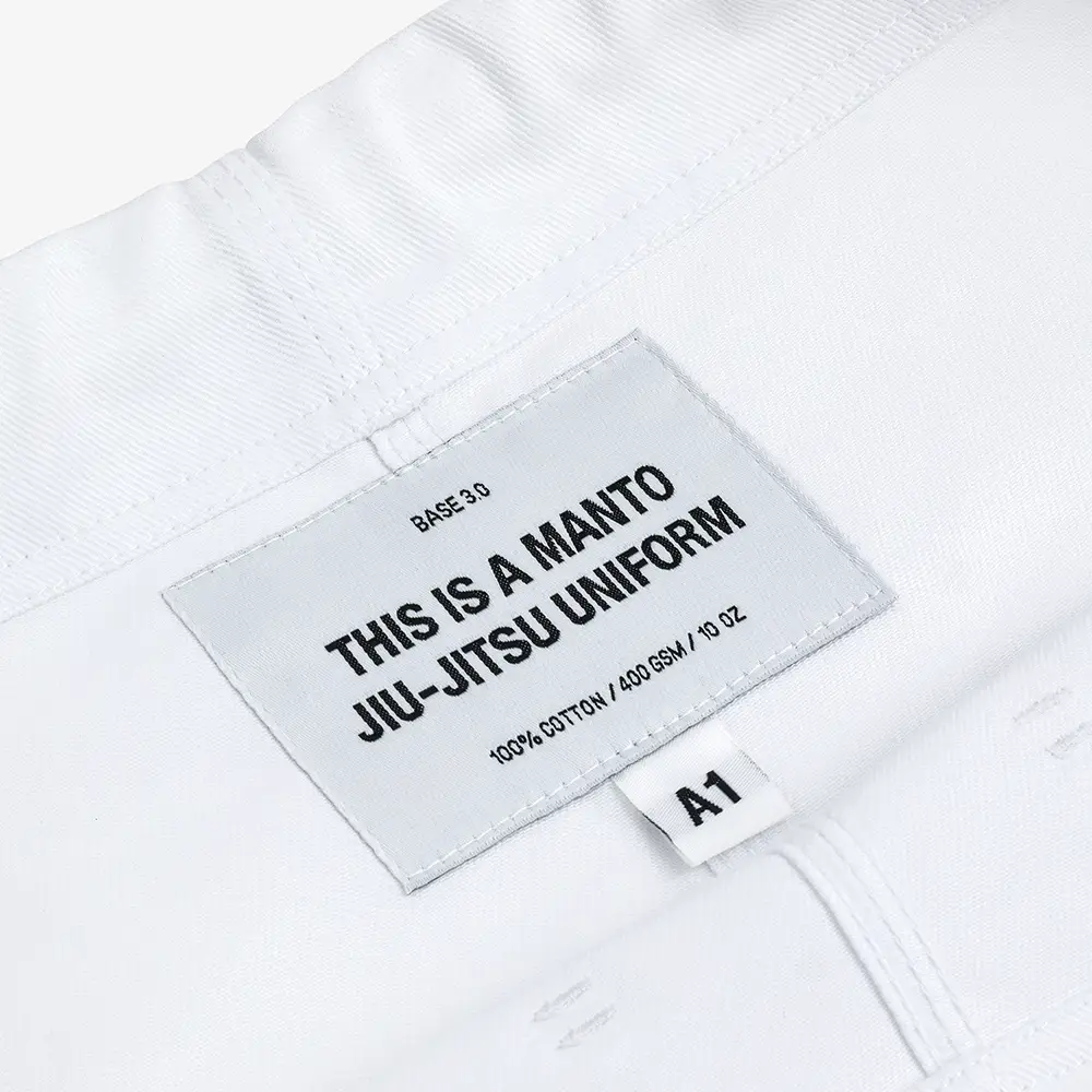 Manto BJJ Gi Base 3.0 white 9