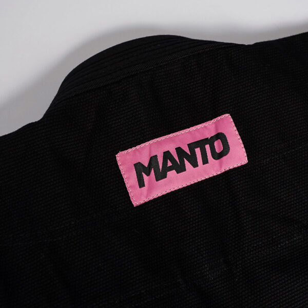 Manto BJJ Gi Rise 2.0 black pink 4