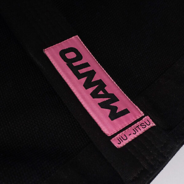 Manto BJJ Gi Rise 2.0 black pink 5