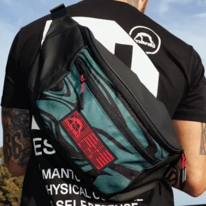 Manto Crossbody Bag XXL green camo 4