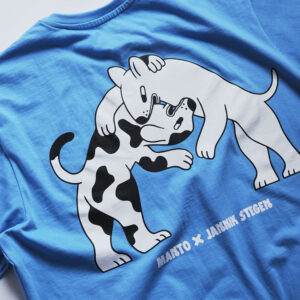 Manto T shirt Dogs azure 4