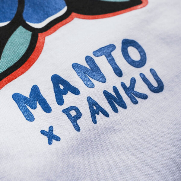 Manto x Panku T shirt RIP white 3