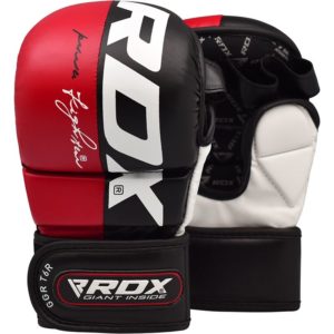 RDX MMA Sparringhandskar T6 Rod 1