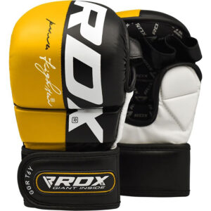RDX MMA Sparringhandskar T6 gul 1