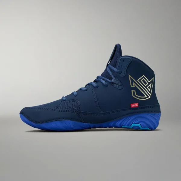 RUDIS Wrestling Shoes JB1 electric blue 3