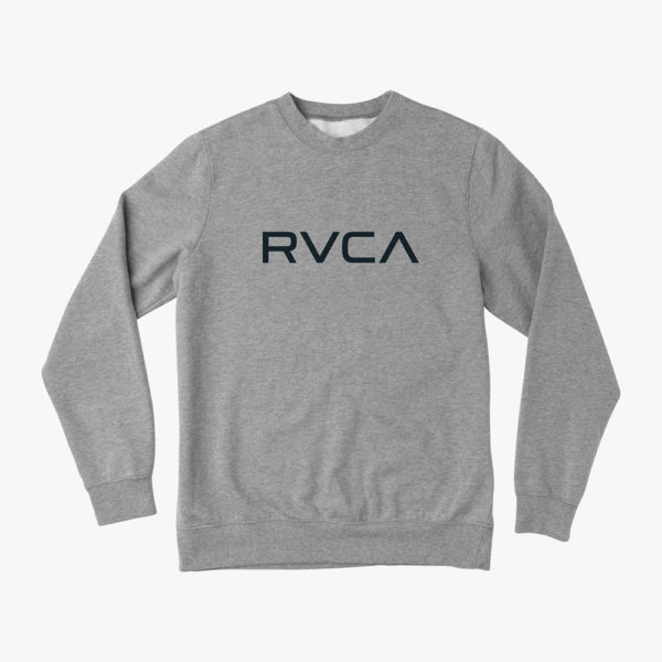 RVCA Crewneck Big Logo V2 grå