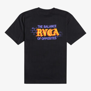 RVCA Del Toro T Shirt black back