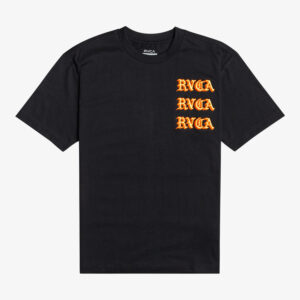 RVCA Del Toro T Shirt black front