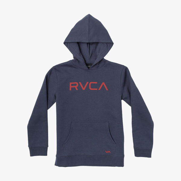 RVCA Hoodie BIg Logo moody blue