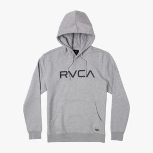 RVCA Hoodie Big Logo grey 1