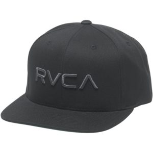 RVCA Snapback Twill III svart svart