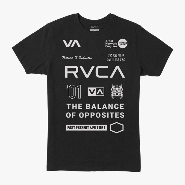 RVCA T shirt All Brand svart
