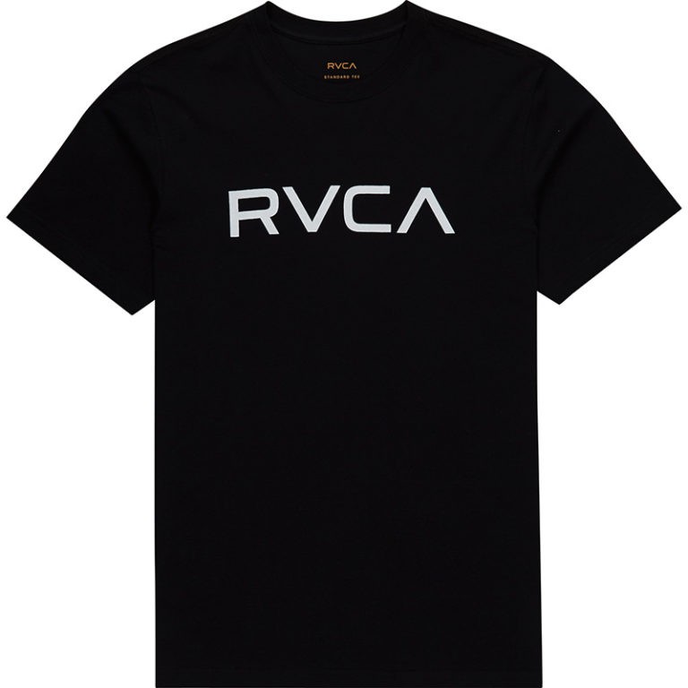 RVCA Tshirt Big Logo svart/vit Rebelz RVCA Sverige