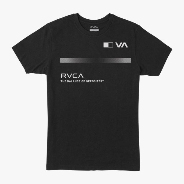 RVCA T-shirt Pix Bar svart