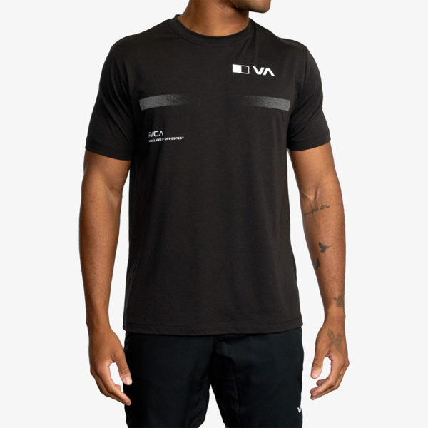RVCA T shirt Pix Bar black 3