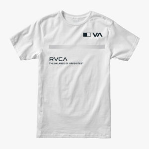 RVCA T-shirt Pix Bar vit