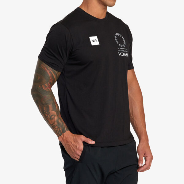 RVCA T shirt VA Sport Mark black 3