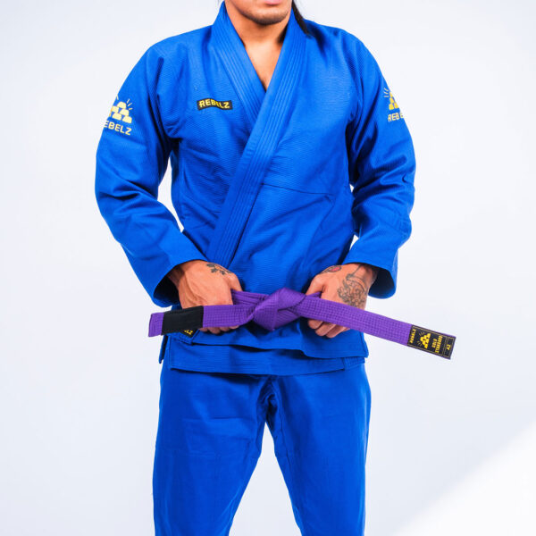 Rebelz BJJ Bälte Gold Standard Purple