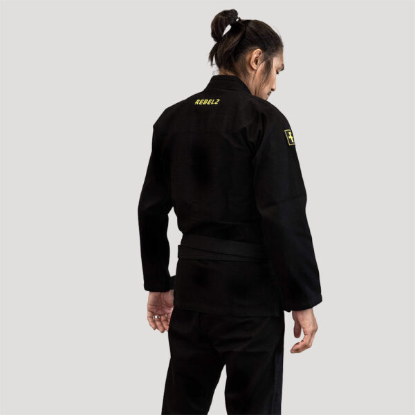 Rebelz BJJ Gi Gold Standard 2 Black 2