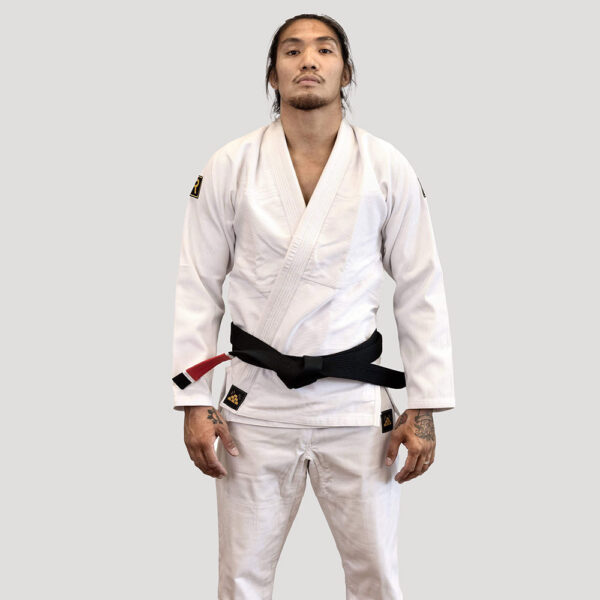 Rebelz BJJ Gi Gold Standard 2 white 1