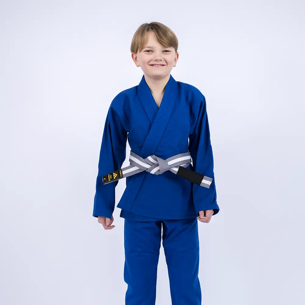 Rebelz BJJ Gi Kids Academy 2 blå 1