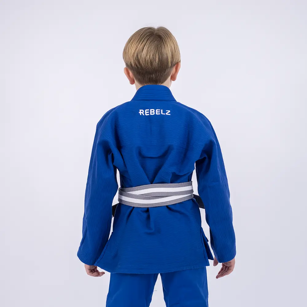 Rebelz BJJ Gi Kids Academy 2 blå 2