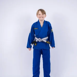 Rebelz BJJ Gi Kids Gold Standard 3 blå 1