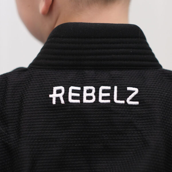 Rebelz BJJ GiAcademy Kids black 3