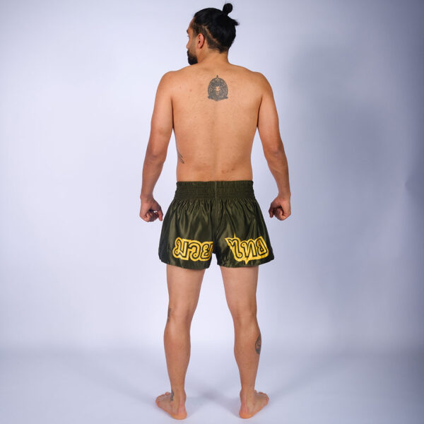 Rebelz Muay Thai Shorts Gold Standard 3