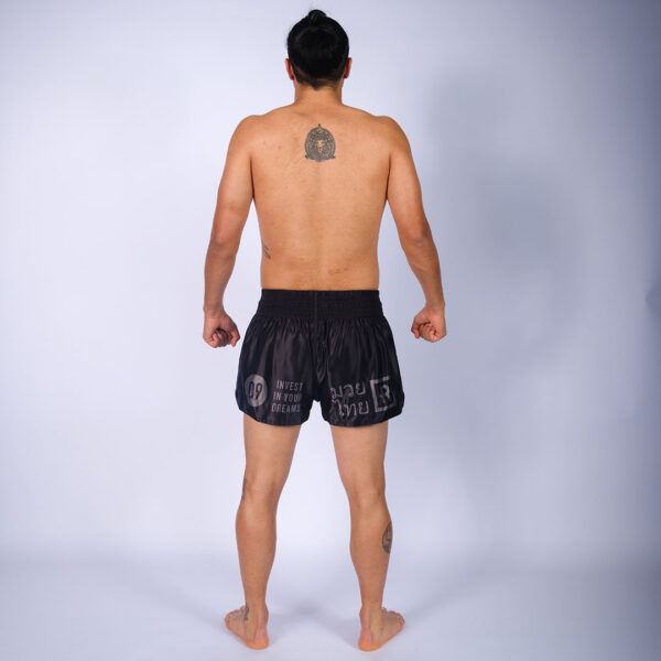 Rebelz Muay Thai Shorts Stealth 3