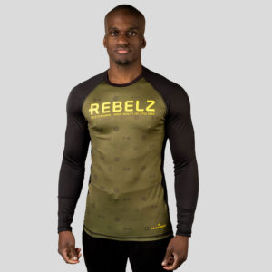 Rebelz Rashguard Gold Standard Long Sleeve 1